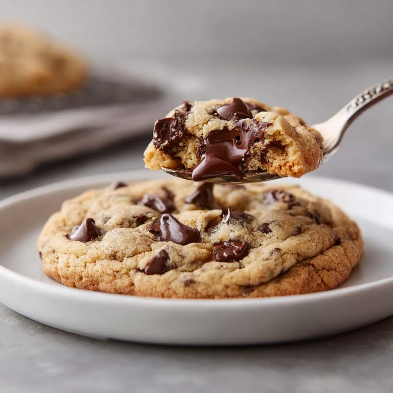 Une pâte à tartes chocolat est servie sur un plateau en verre.