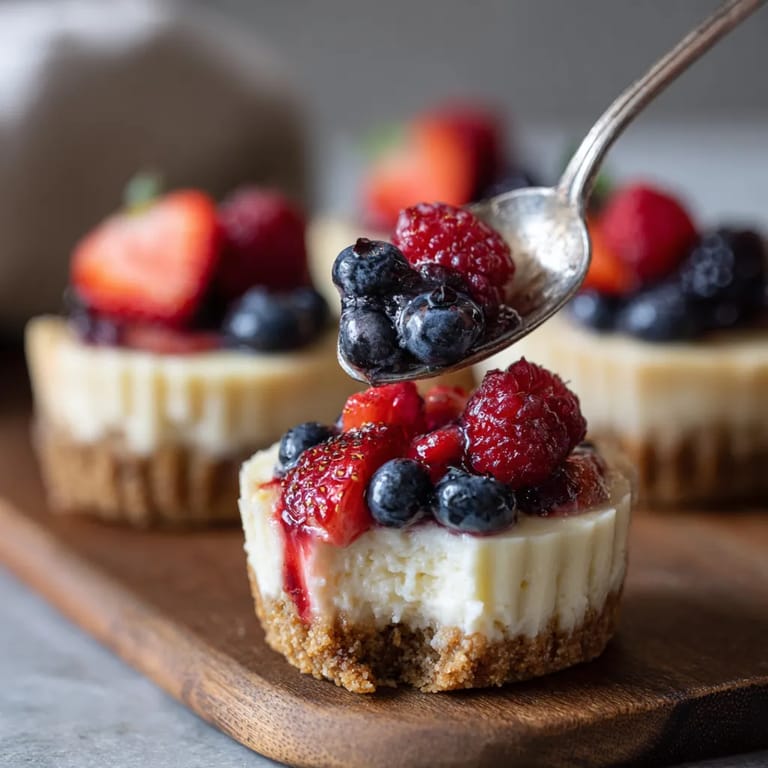 Une fourchette en argent est utilisée pour prendre une petite portion de dessert sur une plaque de bois.