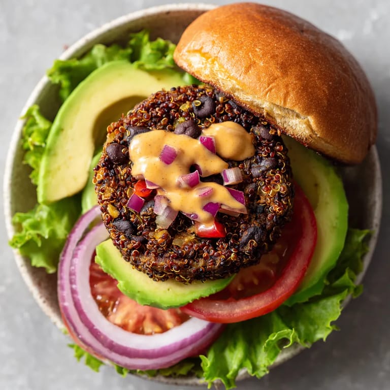 Une sandwich de poulet avec des légumes et du fromage.