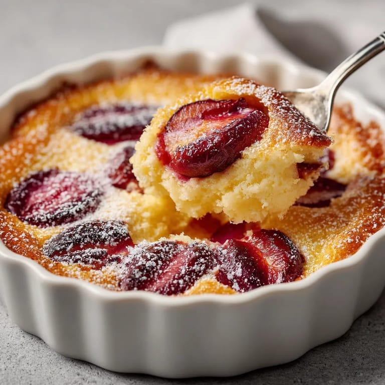 Une tarte aux fruits est servie dans un bol.