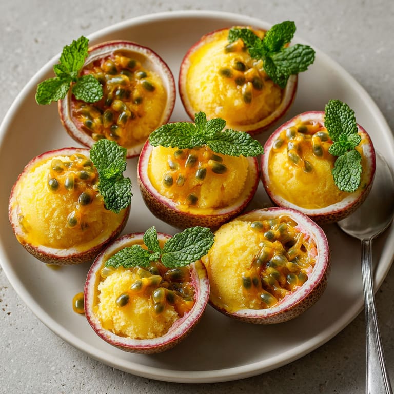 A plate of food with a spoon on it.