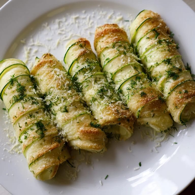 Close-up of freshly made Melted Cheese Pickle Rolls, a quick and easy American snack with melted cheese.