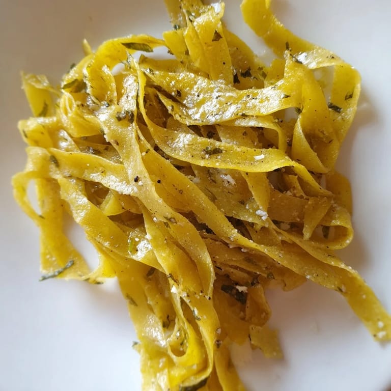 Freshly made, golden garlic lumpia chips ready to serve with a flavorful dipping sauce.