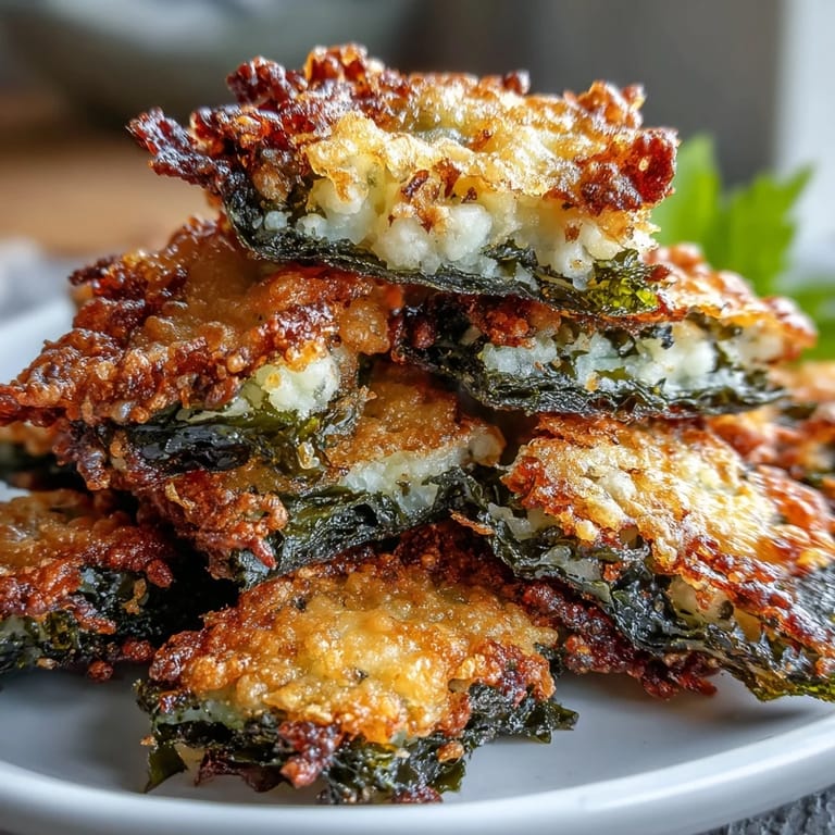 Tempura de nori fumant et croustillant, présenté en portion généreuse avec sauce soja et sesame.